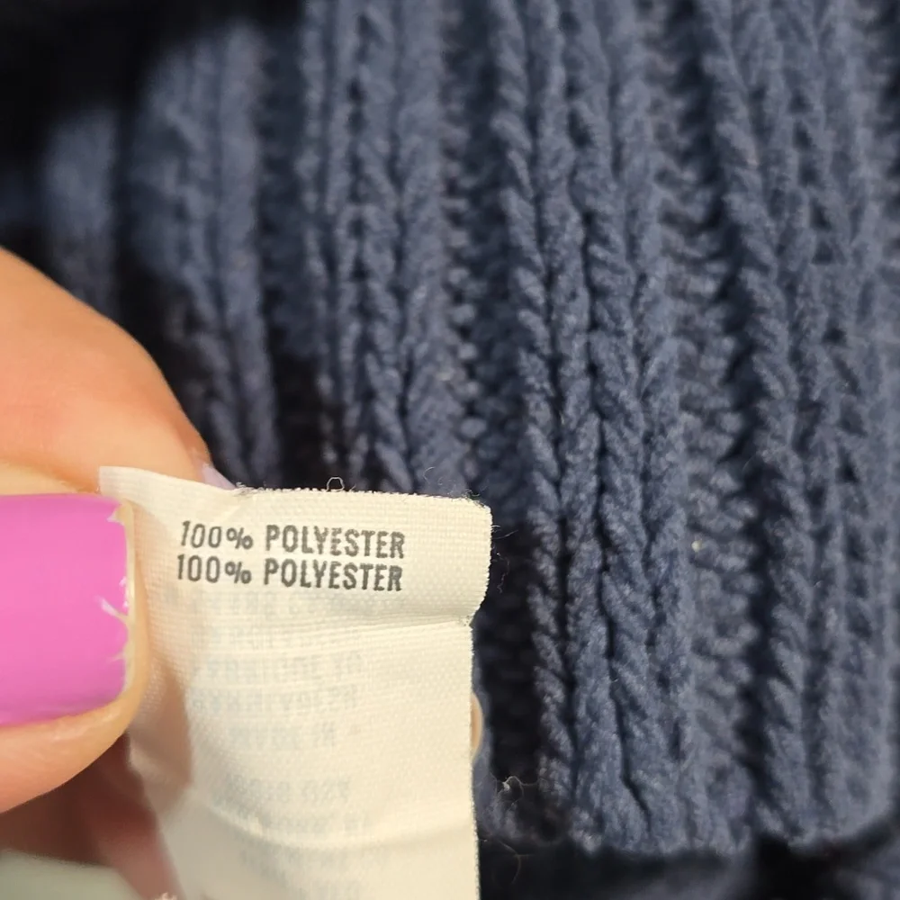 Aerie Navy Blue Turtleneck Sweater - Picture 5 of 12